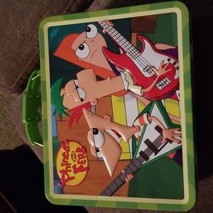 Disney tin box Phineas and Ferb/Perry the Platypus